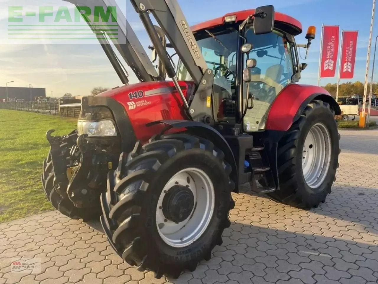 Case-IH maxxum 140 mit fzw und frontlader - Tractor: foto 2 Case-IH maxxum 140 mit fzw und frontlader - Tractor: foto 2