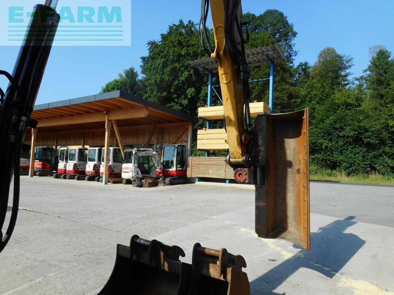 Excavadora de cadenas Caterpillar 308cr ( 9t ) powertilt + hydr. sw: foto 17