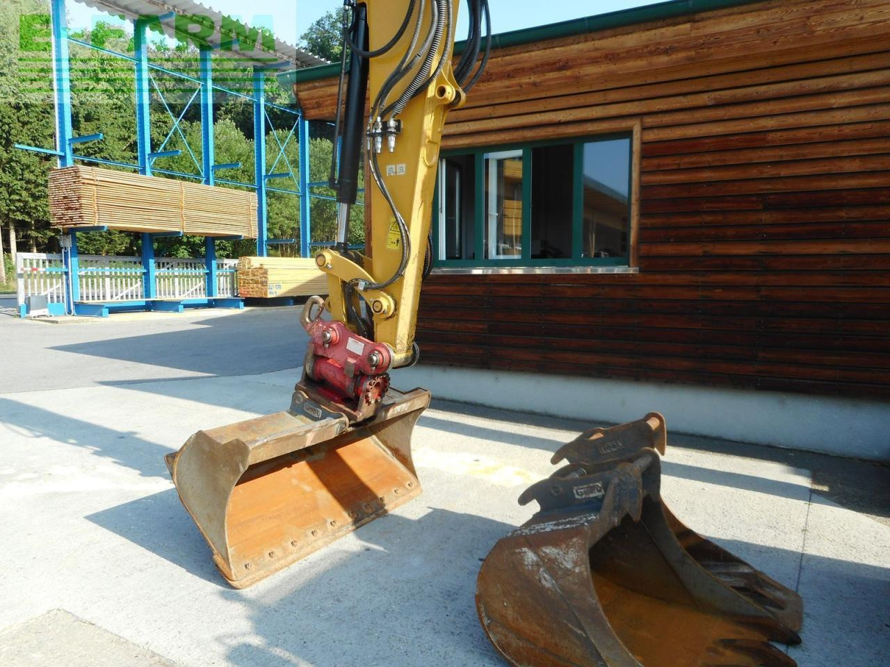 Excavadora de cadenas Caterpillar 308cr ( 9t ) powertilt + hydr. sw: foto 13