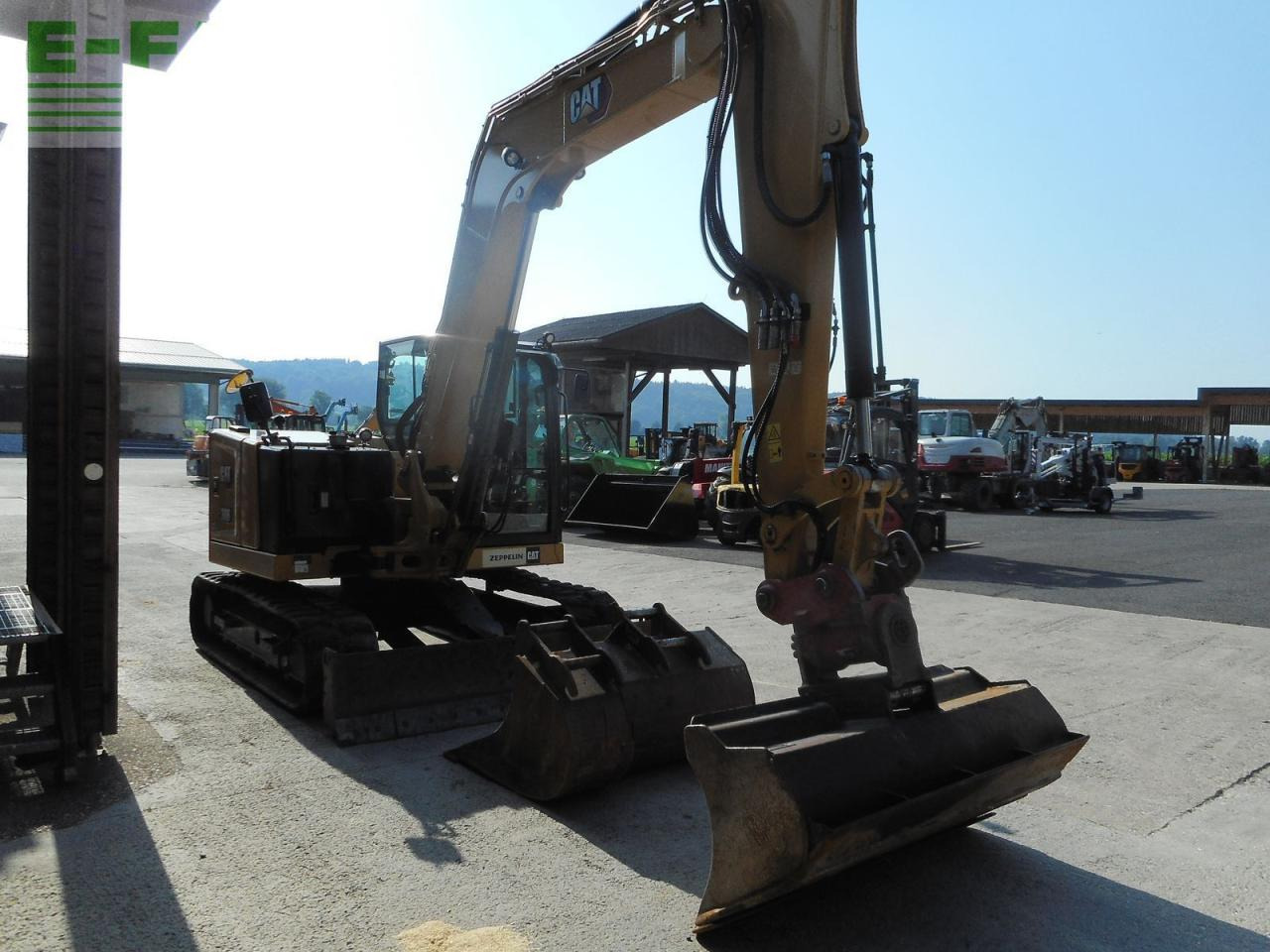 Excavadora de cadenas Caterpillar 308cr ( 9t ) powertilt + hydr. sw: foto 6