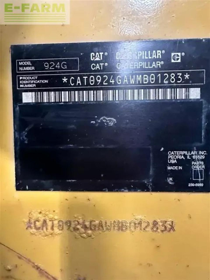 Miniexcavadora Caterpillar 924 g: foto 8