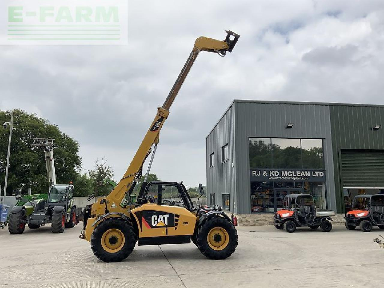 Manipulador telescópico Caterpillar cat th407 ag telehandler (st23207): foto 14