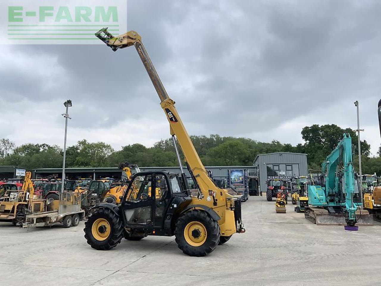 Manipulador telescópico Caterpillar cat th407 ag telehandler (st23207): foto 13