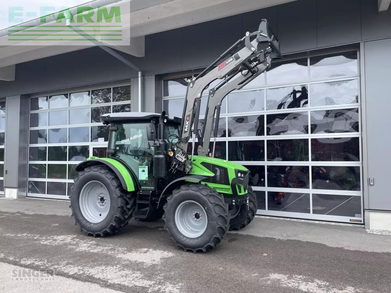 Deutz-Fahr 5075 keyline gs + mx frontlader Keyline - Tractor: foto 1 Deutz-Fahr 5075 keyline gs + mx frontlader Keyline - Tractor: foto 1