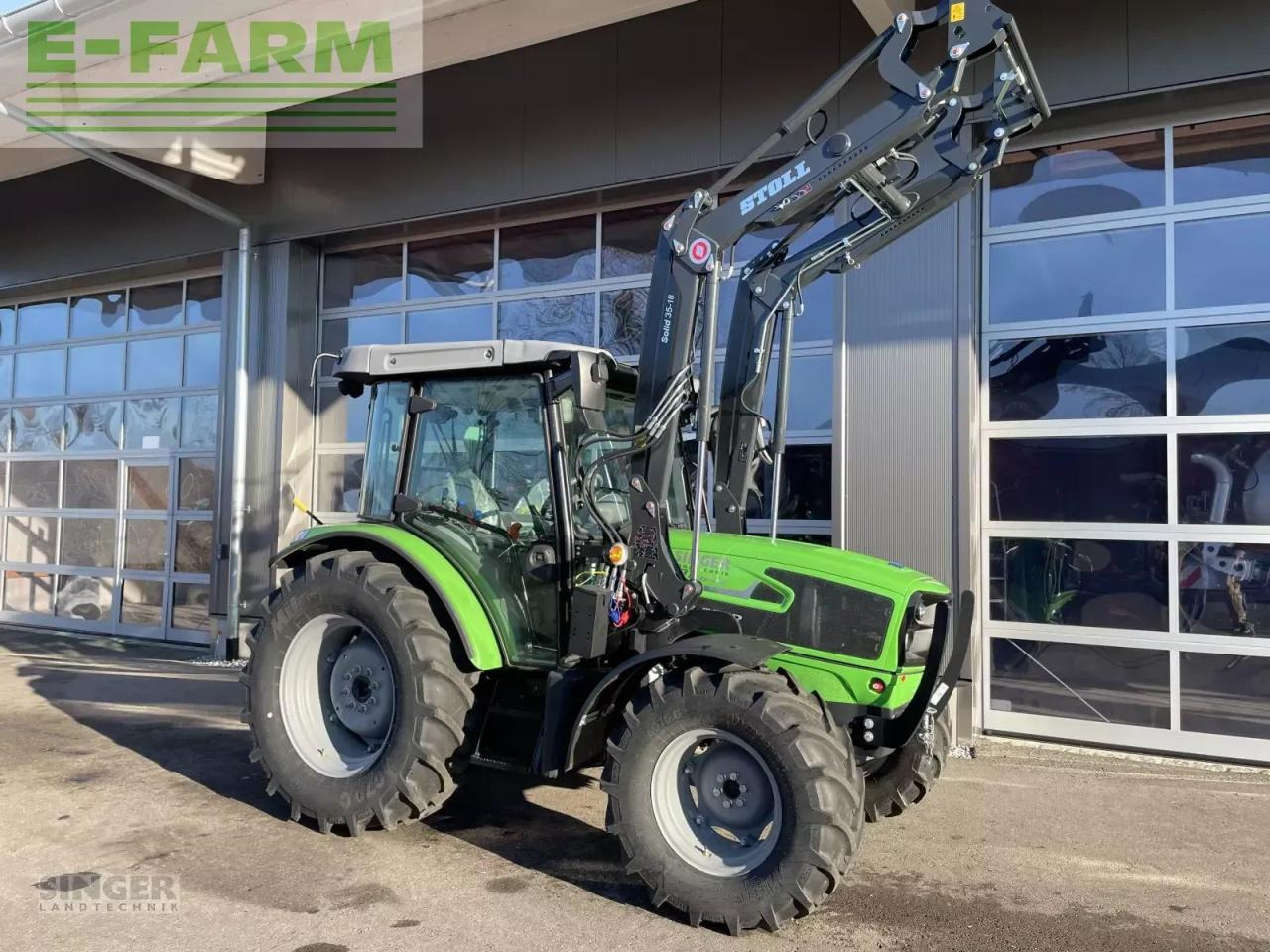 Deutz-Fahr 5080 d keyline + stoll frontlader Keyline - Tractor: foto 1 Deutz-Fahr 5080 d keyline + stoll frontlader Keyline - Tractor: foto 1