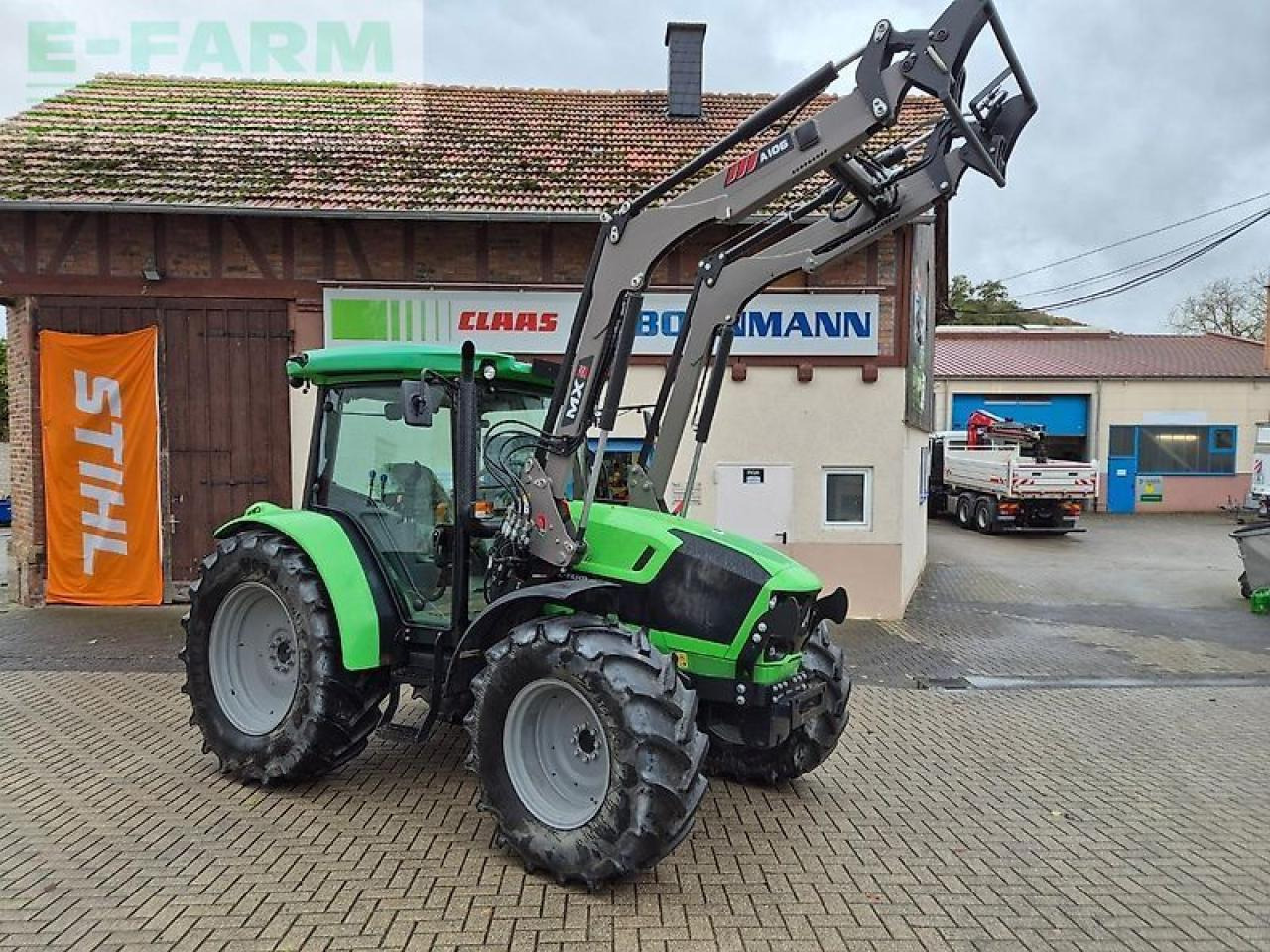 Deutz-Fahr 5105.4 g mit frontlader - Tractor: foto 1 Deutz-Fahr 5105.4 g mit frontlader - Tractor: foto 1