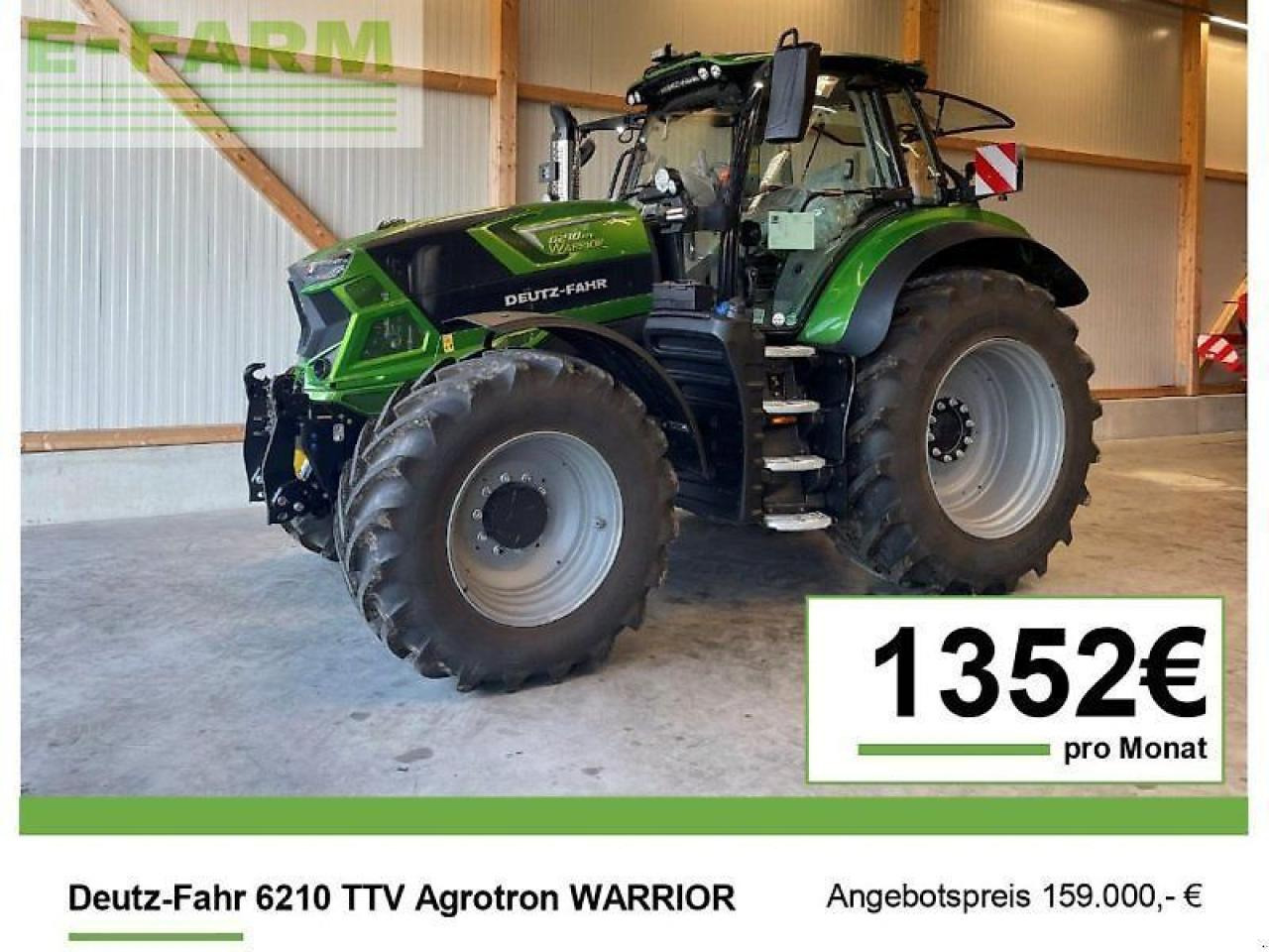 Deutz-Fahr 6210 ttv agrotron warrior TTV - Tractor: foto 1 Deutz-Fahr 6210 ttv agrotron warrior TTV - Tractor: foto 1