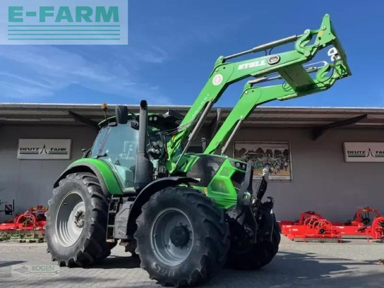 Deutz-Fahr agrotron 6165.4 ttv TTV - Tractor: foto 1 Deutz-Fahr agrotron 6165.4 ttv TTV - Tractor: foto 1