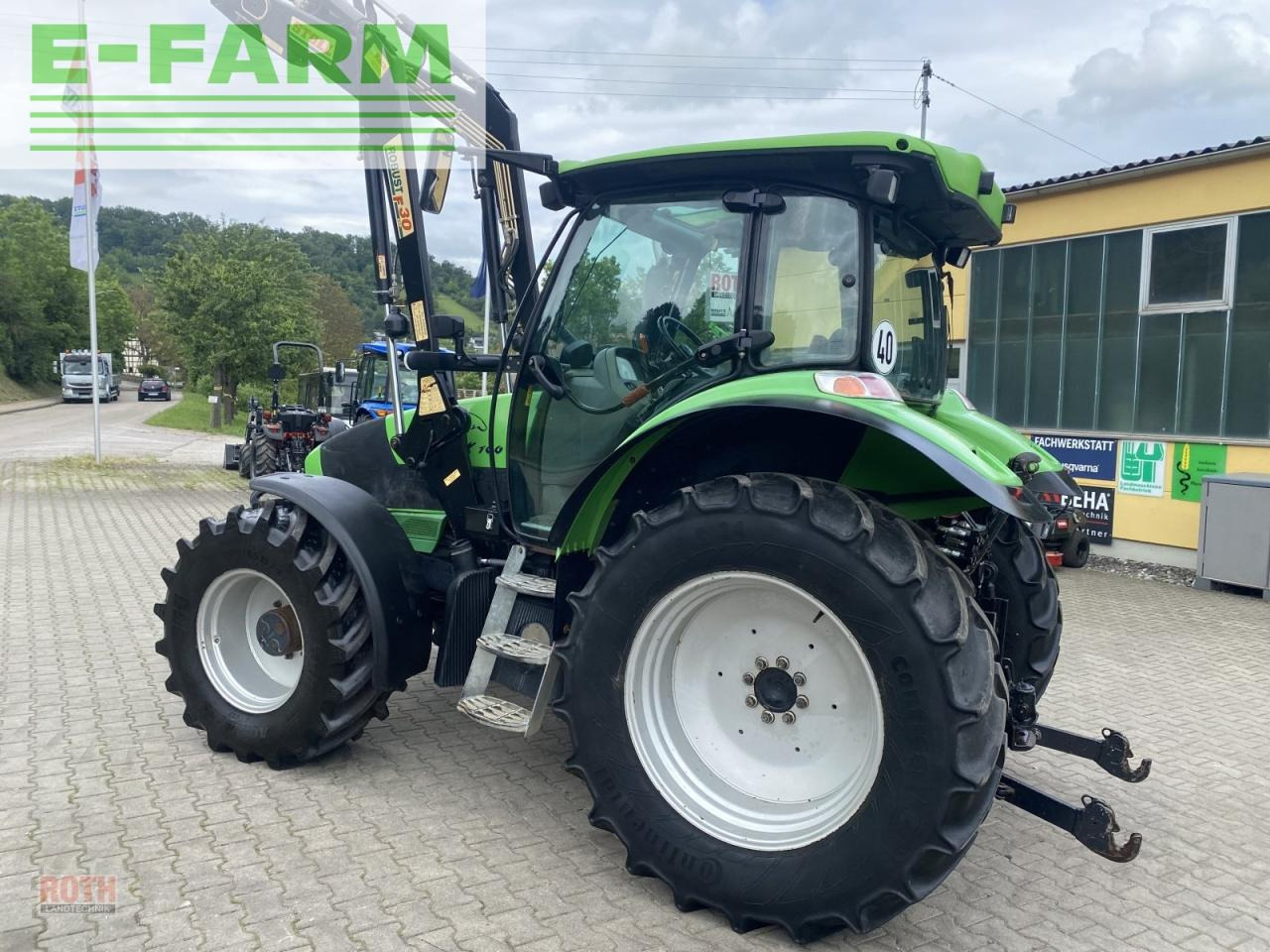 Deutz-Fahr agrotron k 100 profiline Profiline - Tractor: foto 2 Deutz-Fahr agrotron k 100 profiline Profiline - Tractor: foto 2