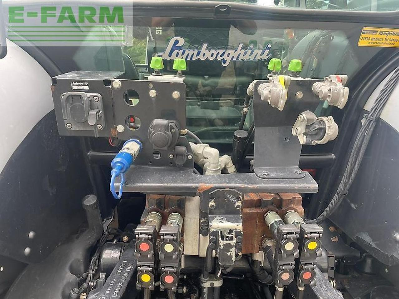Tractor Deutz-Fahr lamborghini r 6.160.4: foto 19