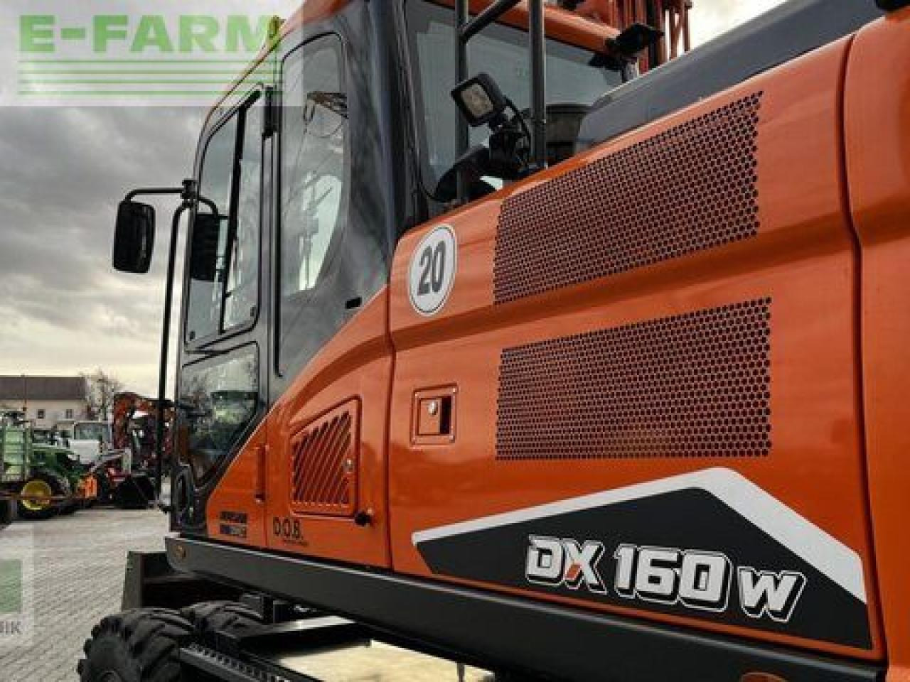Doosan dx 160w-7 - Excavadora de ruedas: foto 4 Doosan dx 160w-7 - Excavadora de ruedas: foto 4