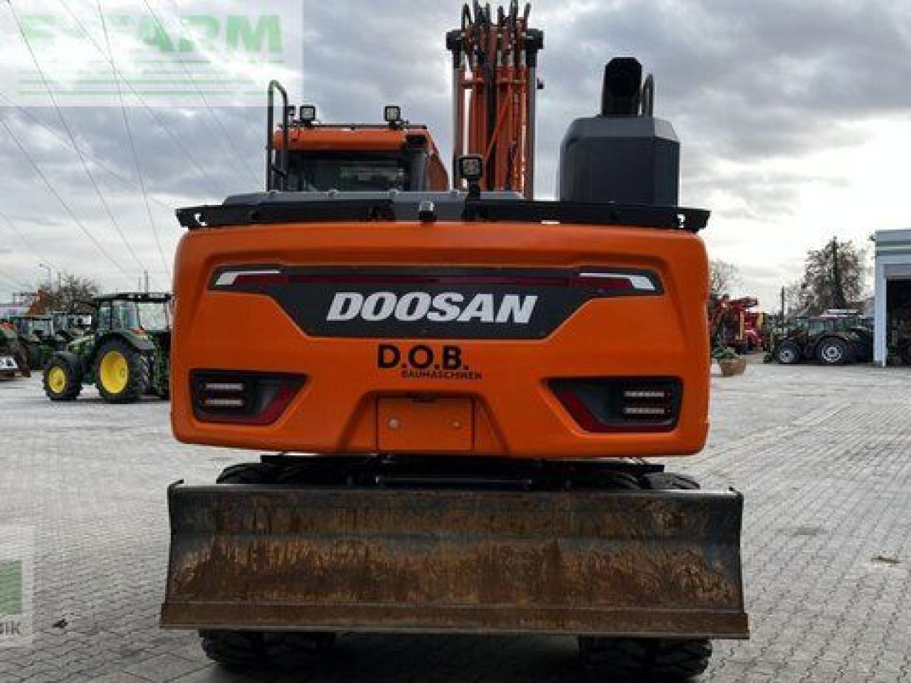 Doosan dx 160w-7 - Excavadora de ruedas: foto 5 Doosan dx 160w-7 - Excavadora de ruedas: foto 5