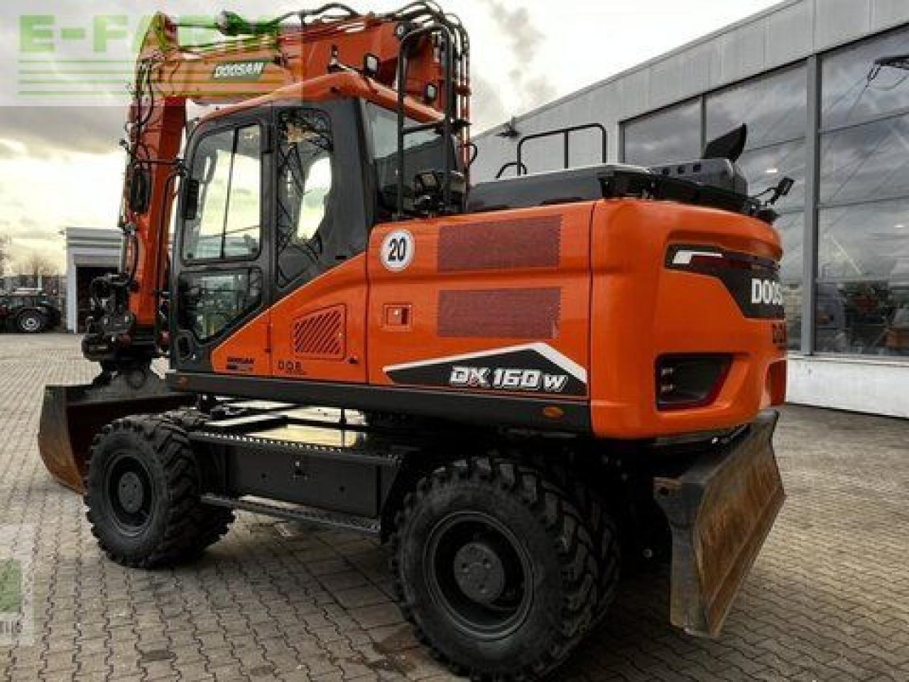 Doosan dx 160w-7 - Excavadora de ruedas: foto 3 Doosan dx 160w-7 - Excavadora de ruedas: foto 3