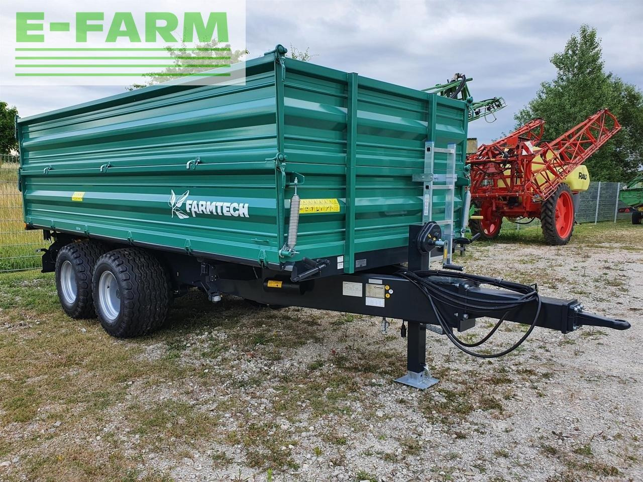 Farmtech tdk 1500s - Remolque volquete agrícola: foto 2 Farmtech tdk 1500s - Remolque volquete agrícola: foto 2