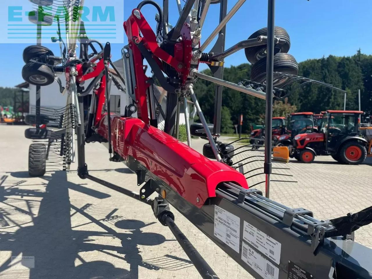 Fella juras 7850 pro - Henificadora: foto 4 Fella juras 7850 pro - Henificadora: foto 4