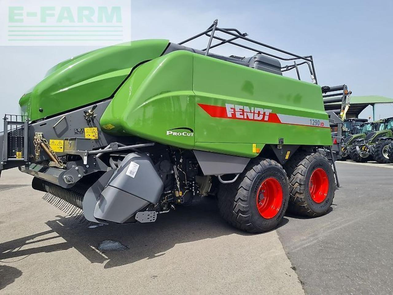Fendt 1290 xd - Empacadora de pacas cuadradas: foto 1 Fendt 1290 xd - Empacadora de pacas cuadradas: foto 1