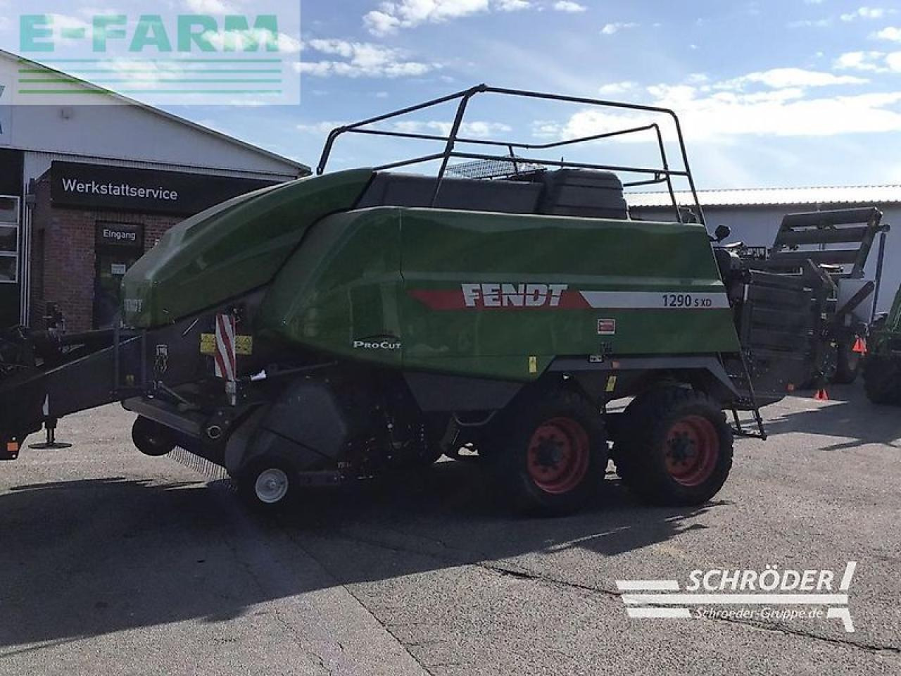 Fendt 1290 xd - nur 4000 ballen ! - Empacadora de pacas cuadradas: foto 4 Fendt 1290 xd - nur 4000 ballen ! - Empacadora de pacas cuadradas: foto 4