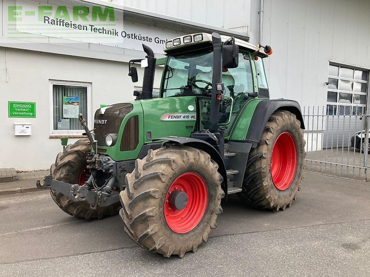 Fendt 415 vario - Tractor: foto 1 Fendt 415 vario - Tractor: foto 1