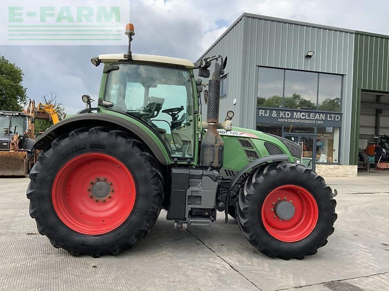 Fendt 720 profi plus tractor (st23132) - Tractor: foto 1 Fendt 720 profi plus tractor (st23132) - Tractor: foto 1