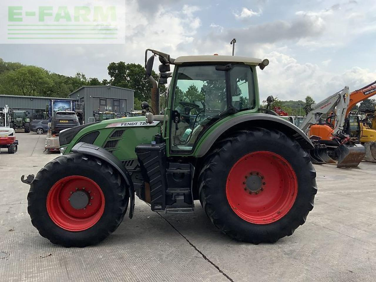 Fendt 720 profi plus tractor (st23132) - Tractor: foto 5 Fendt 720 profi plus tractor (st23132) - Tractor: foto 5