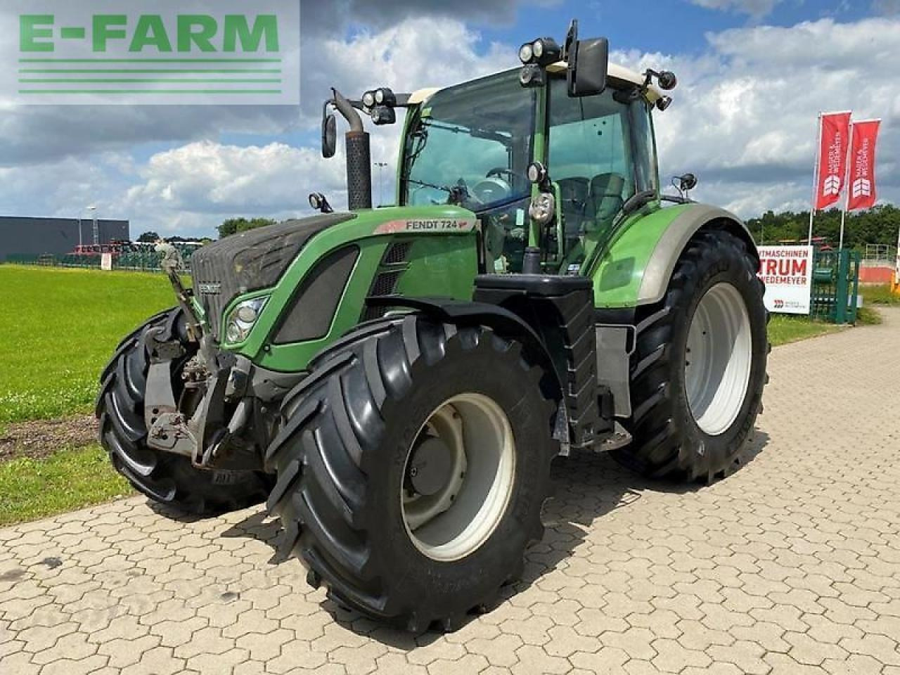 Fendt 724 profi - Tractor: foto 1 Fendt 724 profi - Tractor: foto 1