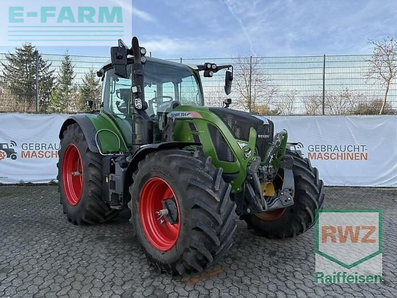 Fendt 724 vario - Tractor: foto 1 Fendt 724 vario - Tractor: foto 1