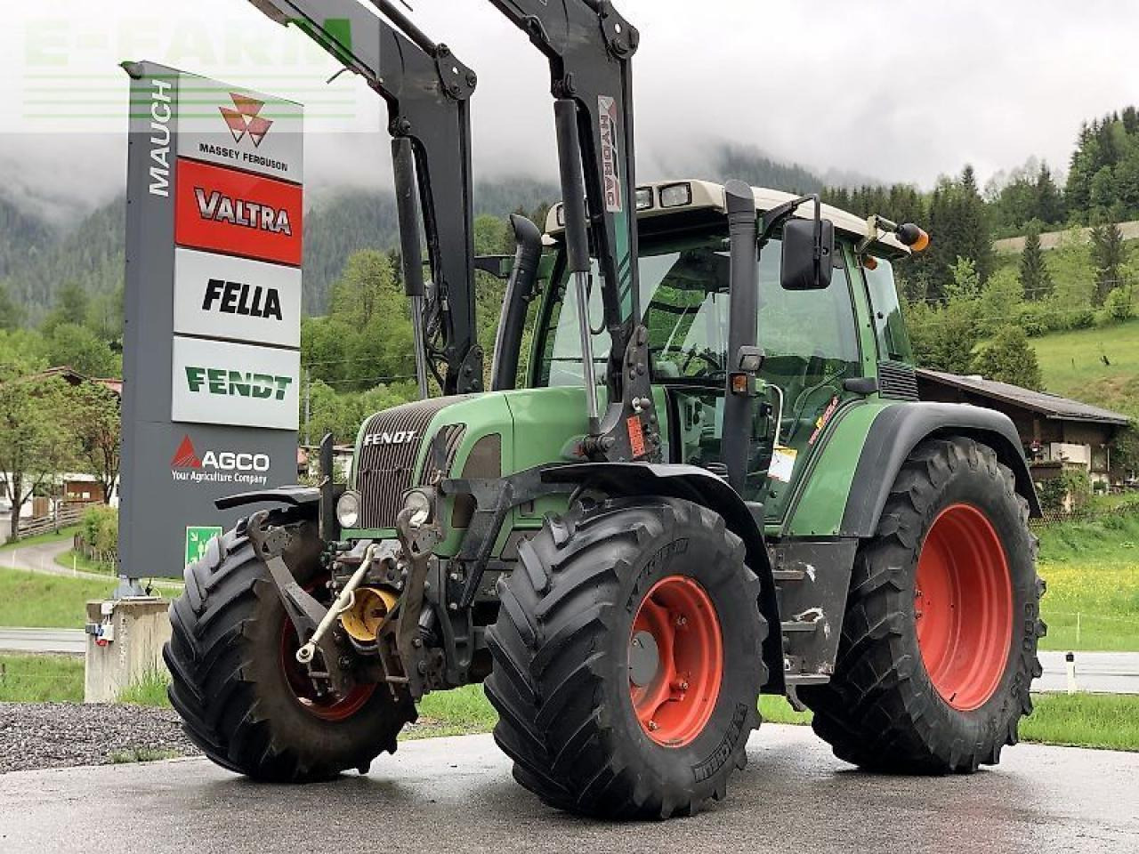 Fendt farmer 412 vario - Tractor: foto 1 Fendt farmer 412 vario - Tractor: foto 1