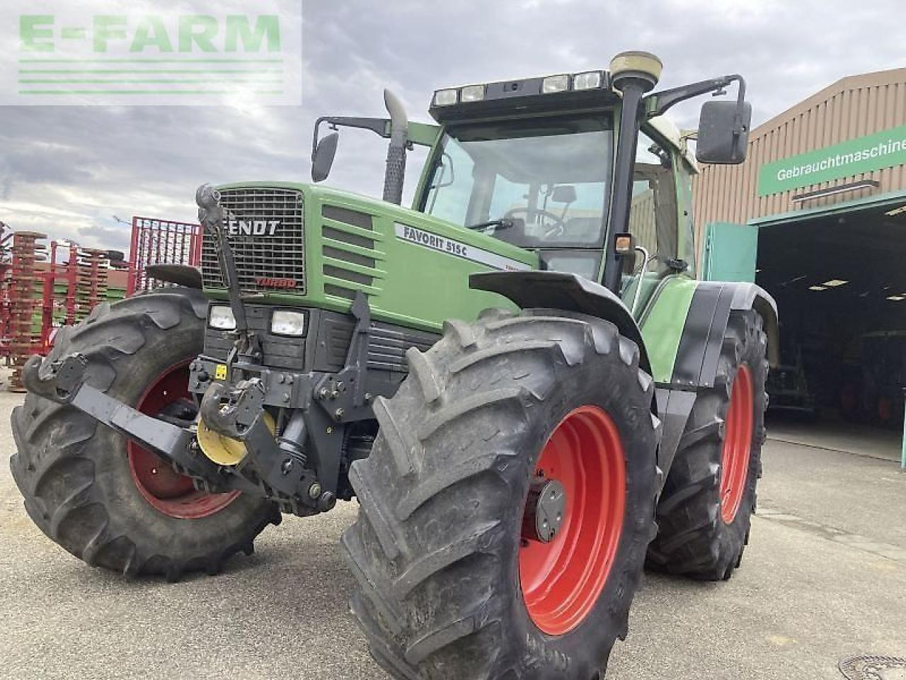 Fendt favorit 515 c - Tractor: foto 1 Fendt favorit 515 c - Tractor: foto 1