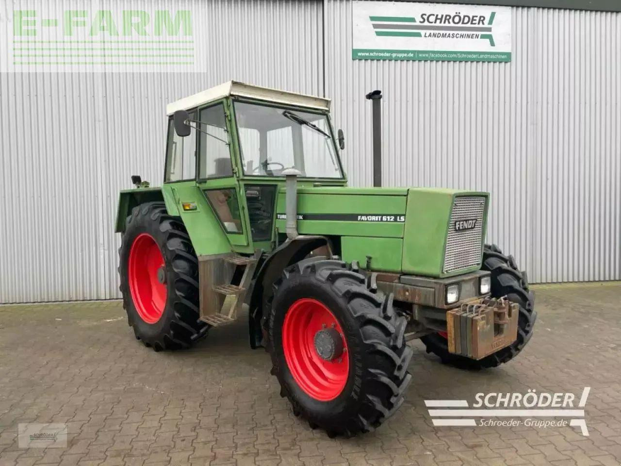 Fendt favorit 612 sa - Tractor: foto 1 Fendt favorit 612 sa - Tractor: foto 1
