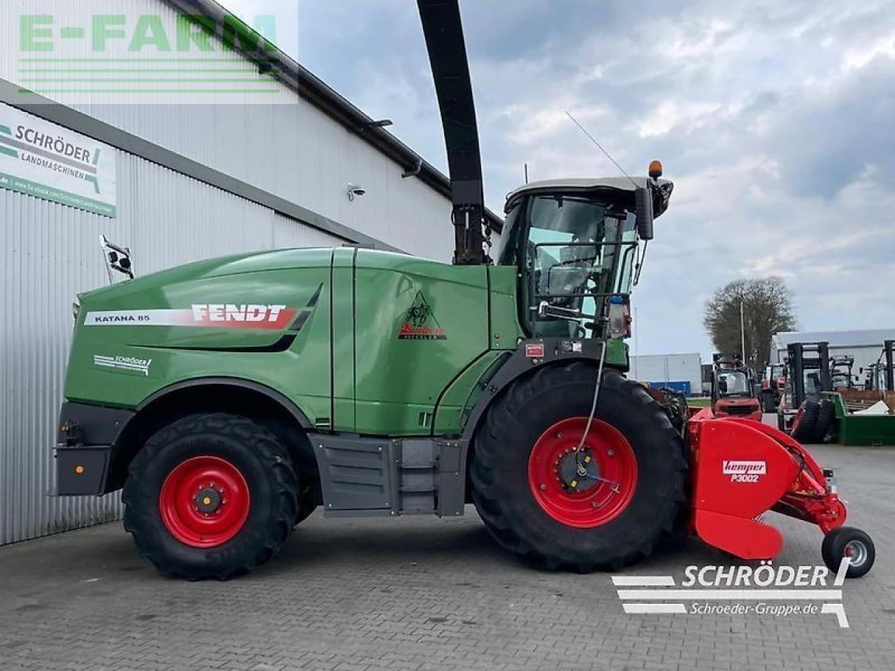 Fendt katana 85 + kemper 390plus + kemper 3002 - Cosechadora de forraje: foto 3 Fendt katana 85 + kemper 390plus + kemper 3002 - Cosechadora de forraje: foto 3