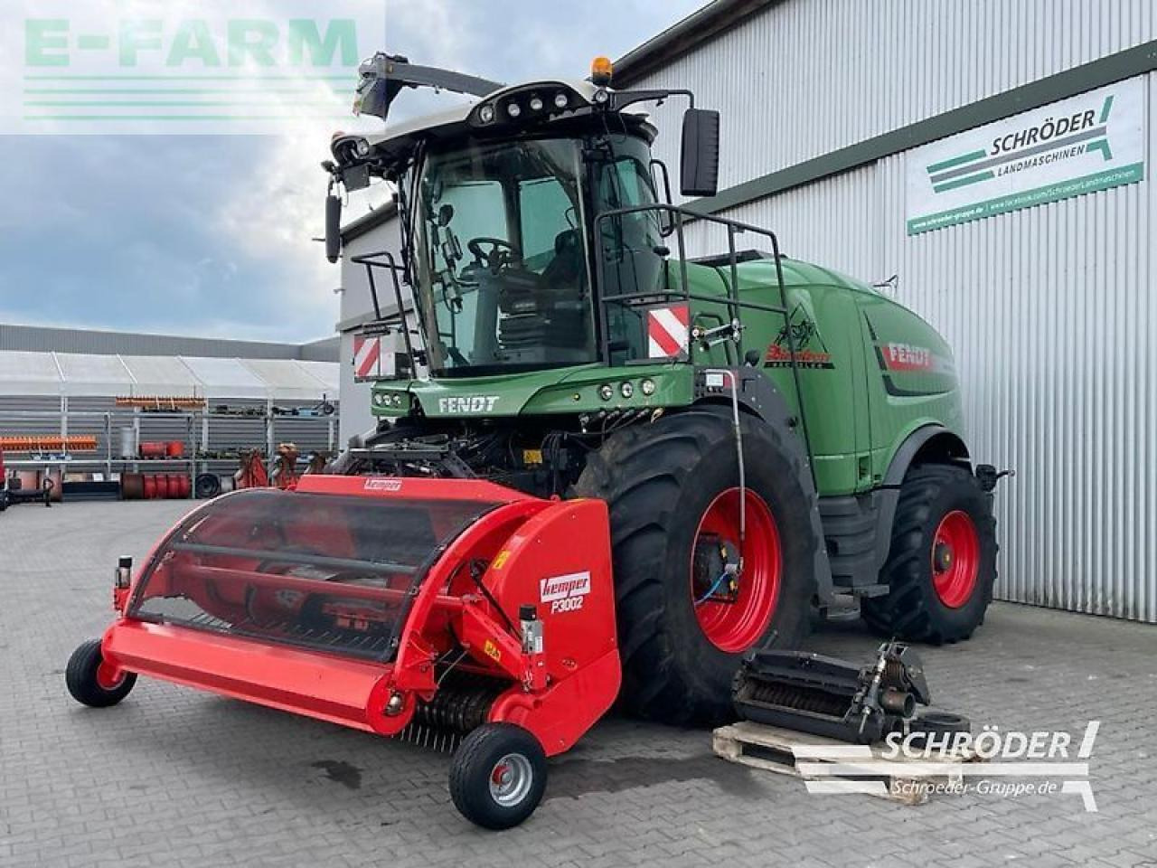 Fendt katana 85 + kemper 390plus + kemper 3002 - Cosechadora de forraje: foto 5 Fendt katana 85 + kemper 390plus + kemper 3002 - Cosechadora de forraje: foto 5