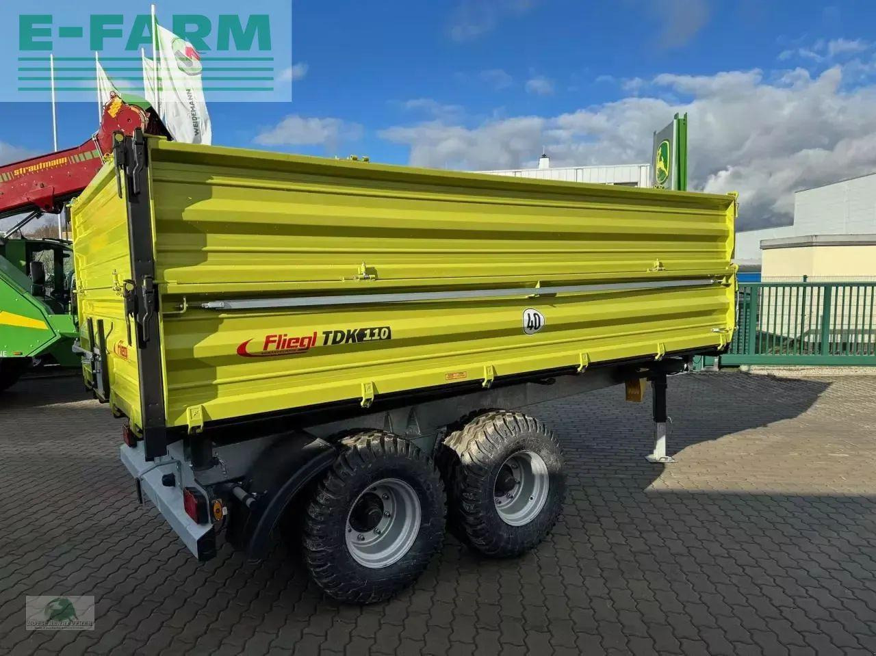 Remolque volquete agrícola Fliegl tdk 110-88: foto 6