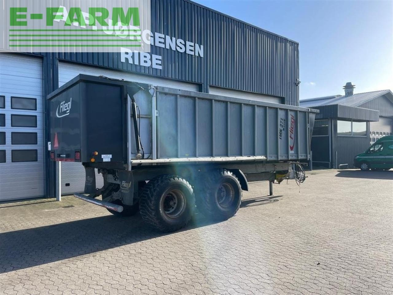 Fliegl tmk 271 bull galvaniseret - Remolque volquete agrícola: foto 4 Fliegl tmk 271 bull galvaniseret - Remolque volquete agrícola: foto 4