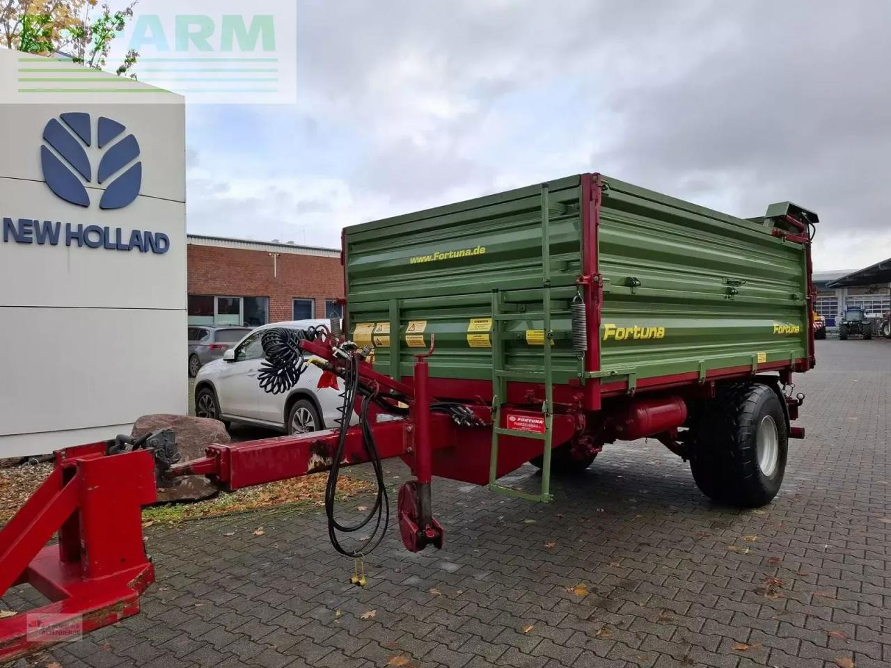 Fortuna fed 80 mit hydr. heckklappe - Remolque volquete agrícola: foto 3 Fortuna fed 80 mit hydr. heckklappe - Remolque volquete agrícola: foto 3