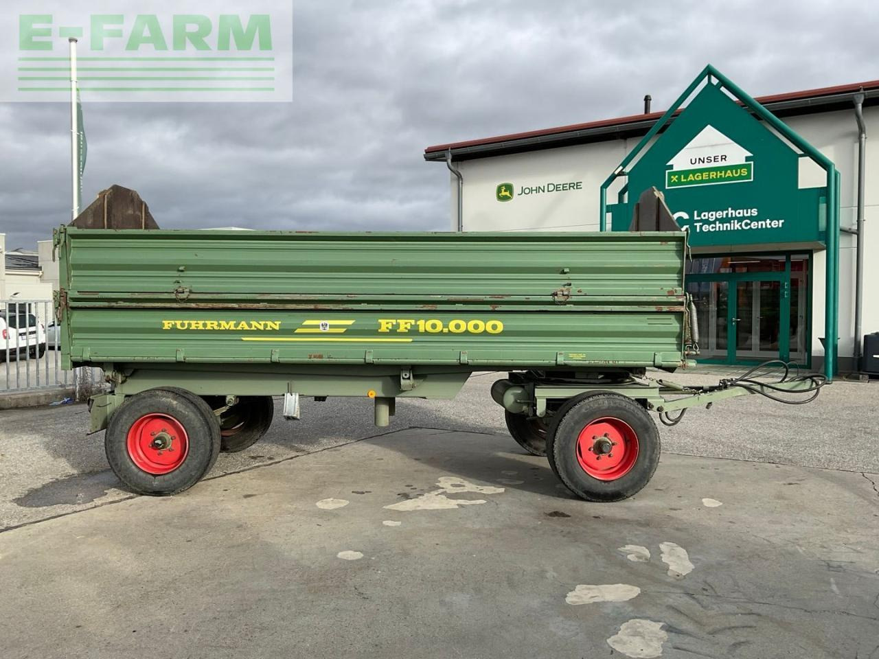 Fuhrmann FF 10.000 - Remolque volquete agrícola: foto 5 Fuhrmann FF 10.000 - Remolque volquete agrícola: foto 5