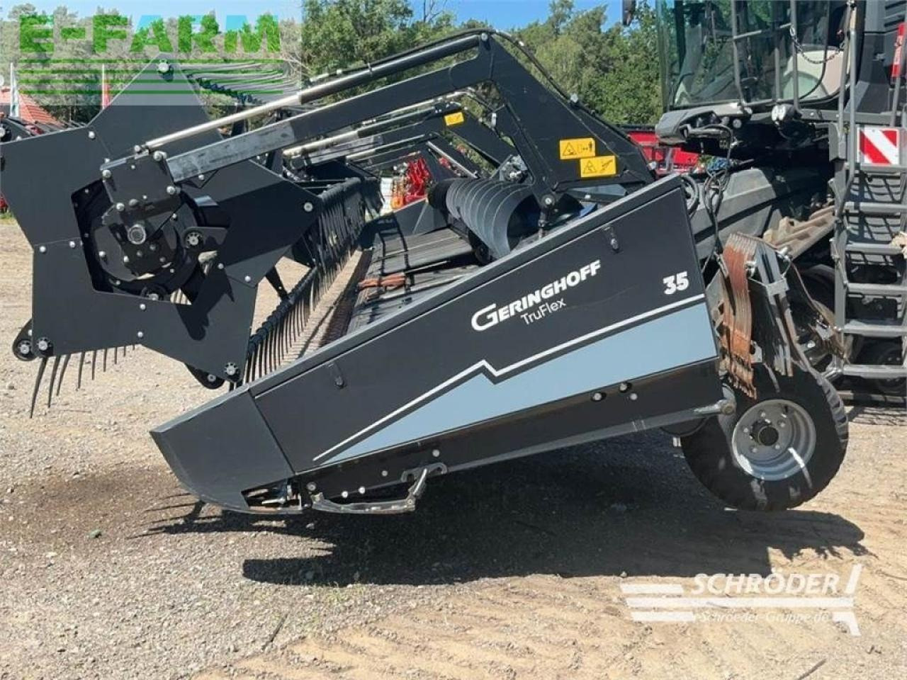 Geringhoff 10,65m bandschneidwerk truflex 35 +wagen - Accesorios para cosechadoras de forraje: foto 2 Geringhoff 10,65m bandschneidwerk truflex 35 +wagen - Accesorios para cosechadoras de forraje: foto 2