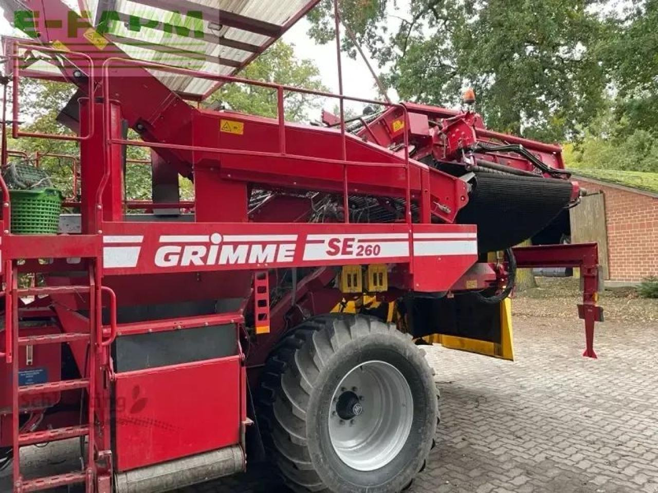 Grimme se260 terra - Arrancadora de patatas: foto 4 Grimme se260 terra - Arrancadora de patatas: foto 4