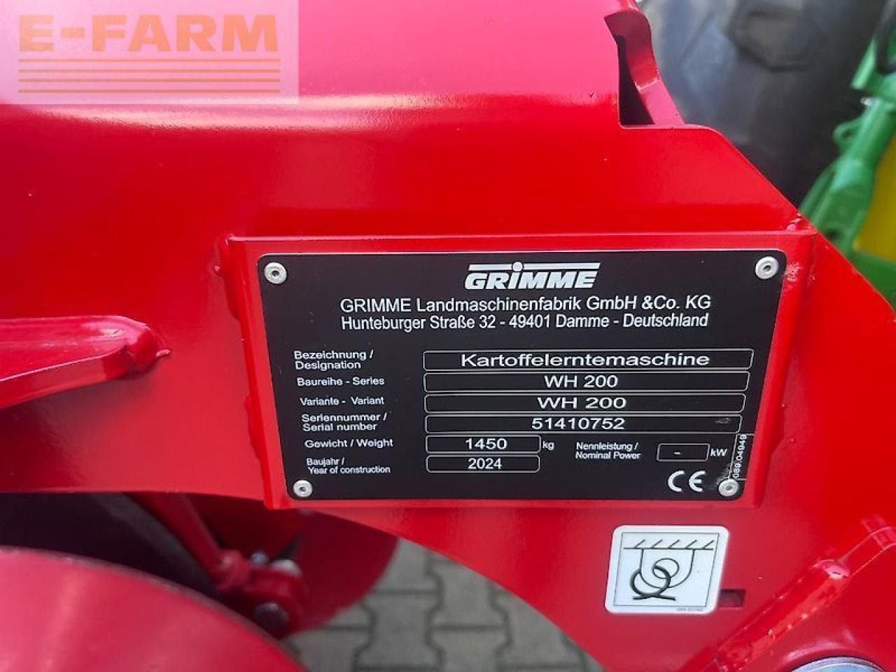 Grimme wh 200 - Arrancadora de patatas: foto 2 Grimme wh 200 - Arrancadora de patatas: foto 2