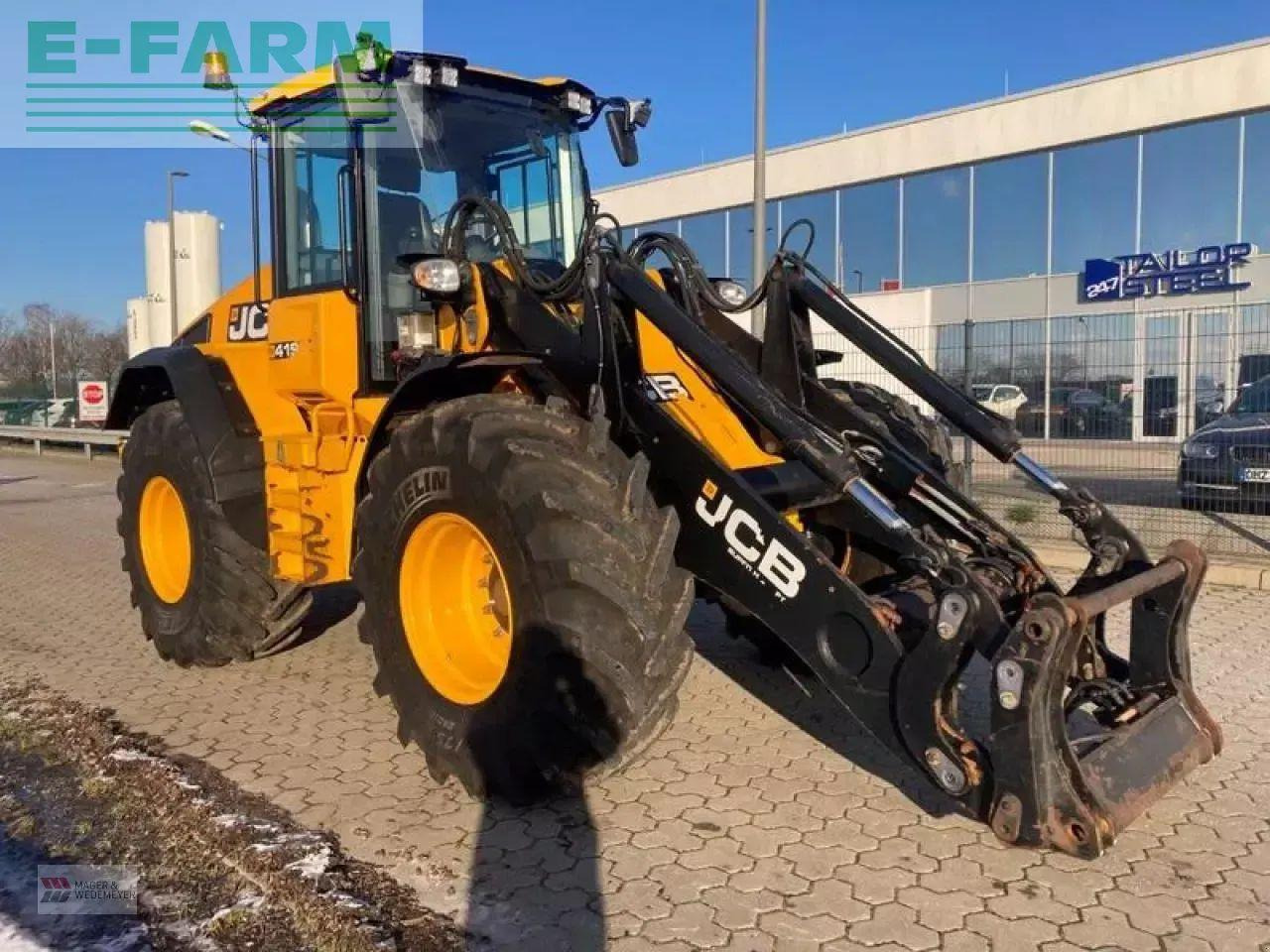 JCB 419s agri - Miniexcavadora: foto 3 JCB 419s agri - Miniexcavadora: foto 3
