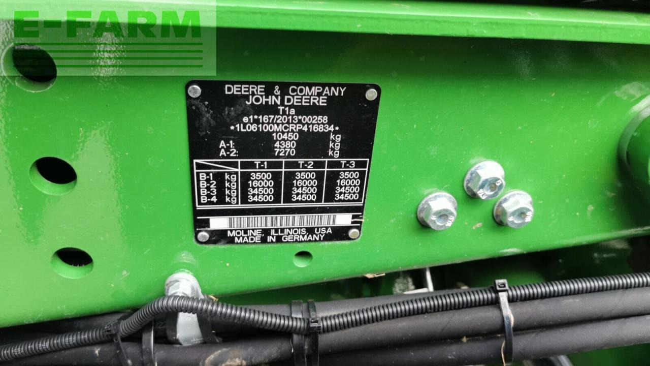 Tractor John Deere 6100m: foto 23
