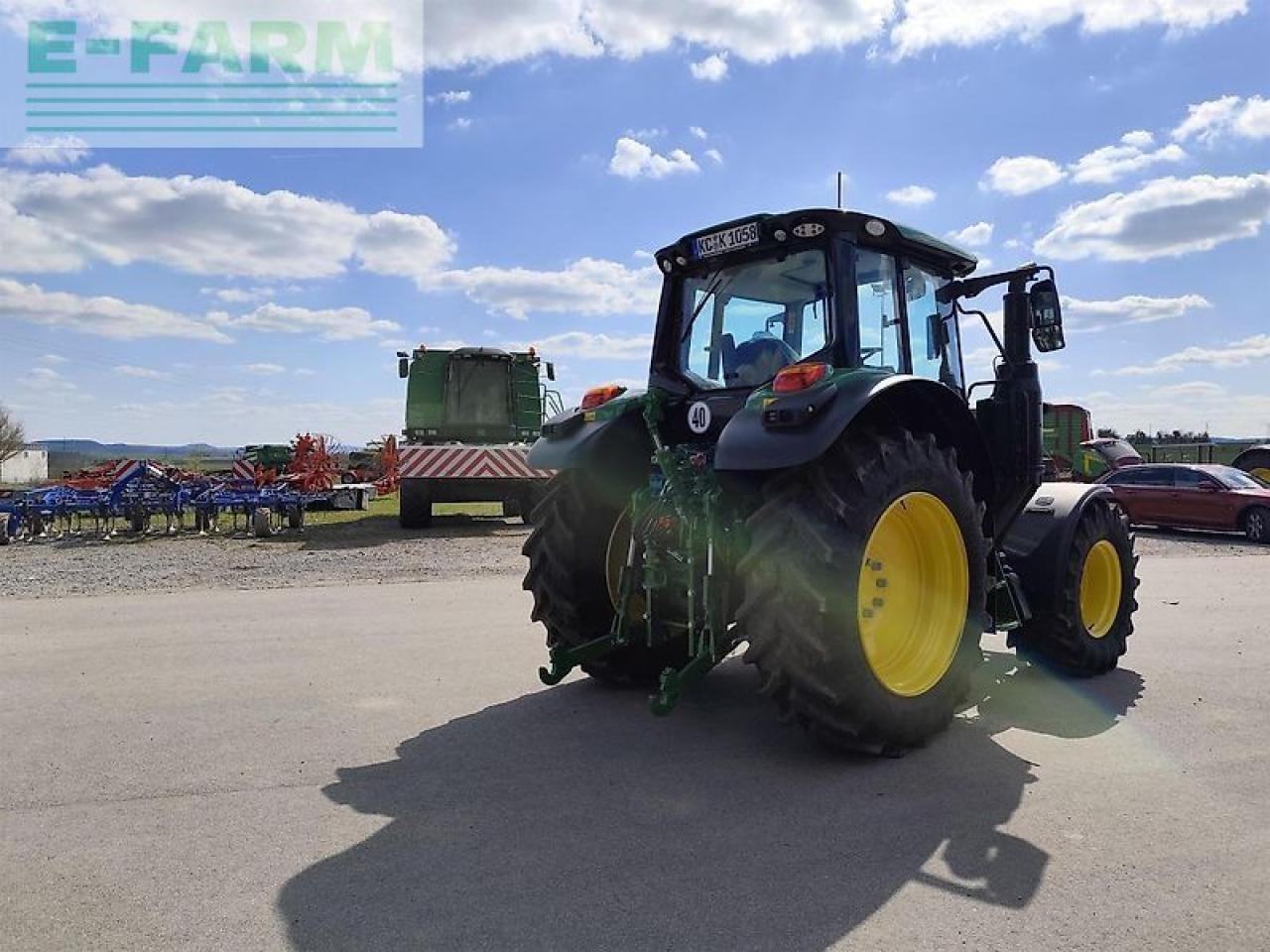 John Deere 6100m - Tractor: foto 4 John Deere 6100m - Tractor: foto 4