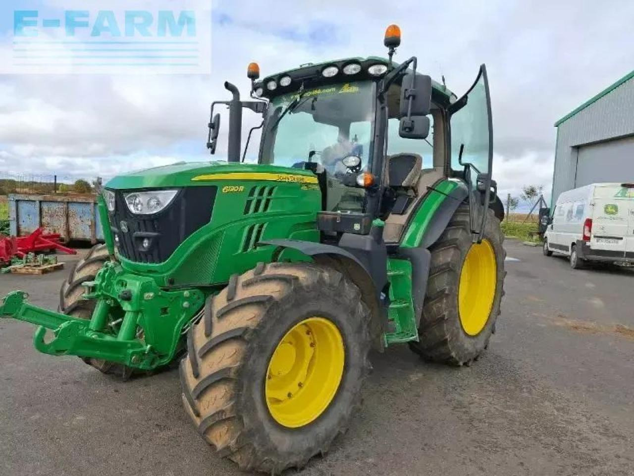 John Deere 6130r - Tractor: foto 2 John Deere 6130r - Tractor: foto 2