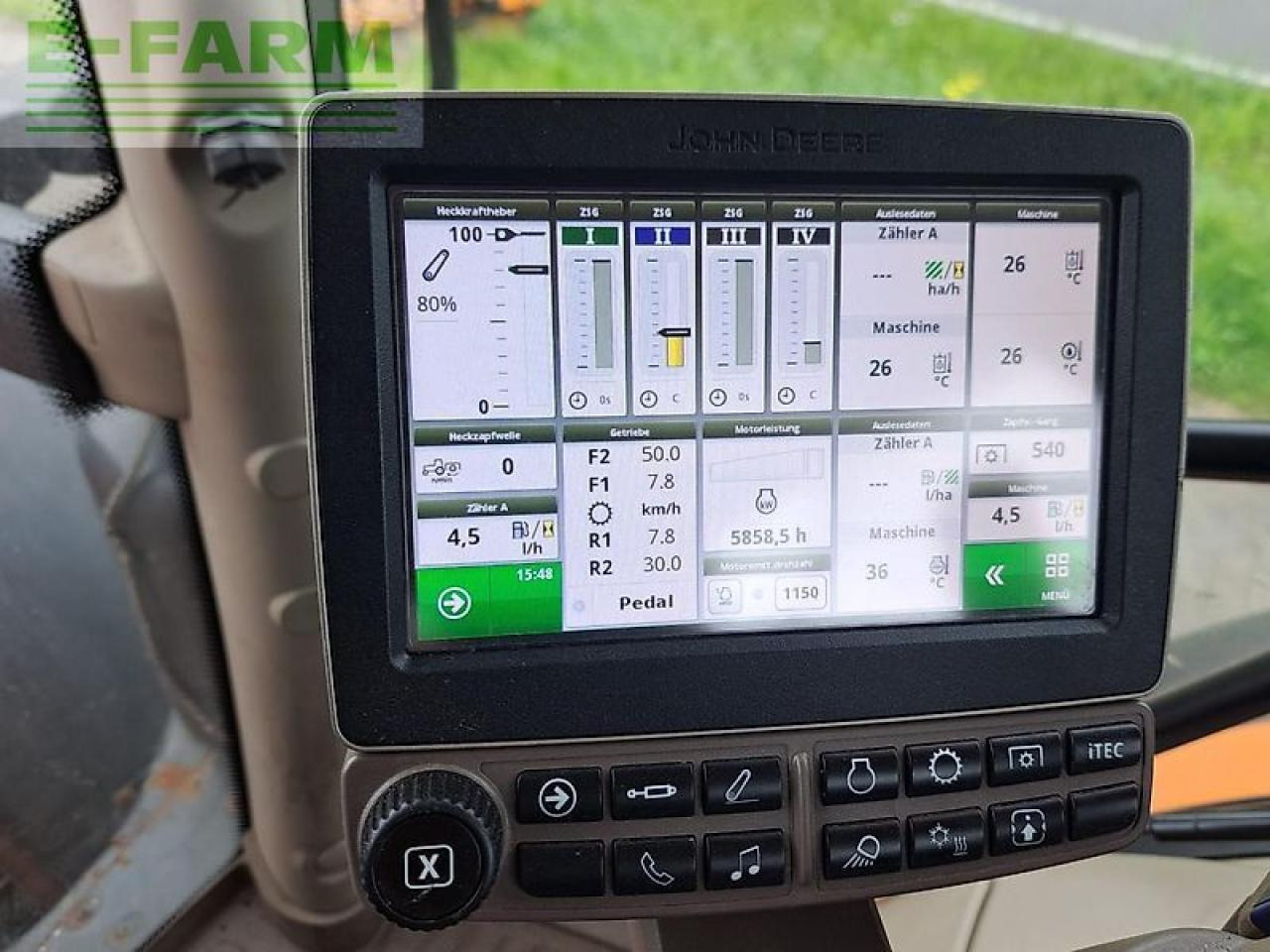 John Deere 6145r - Tractor: foto 4 John Deere 6145r - Tractor: foto 4