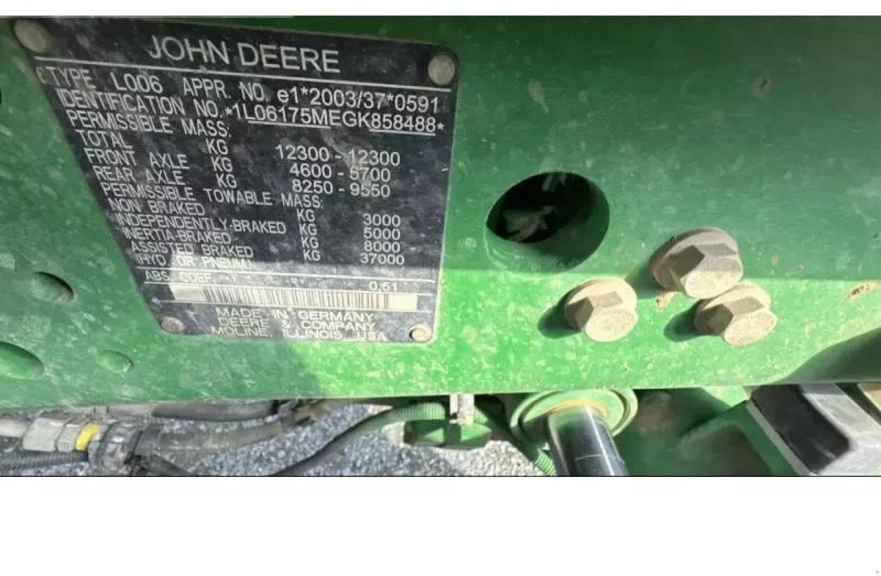 Tractor John Deere 6175m: foto 9