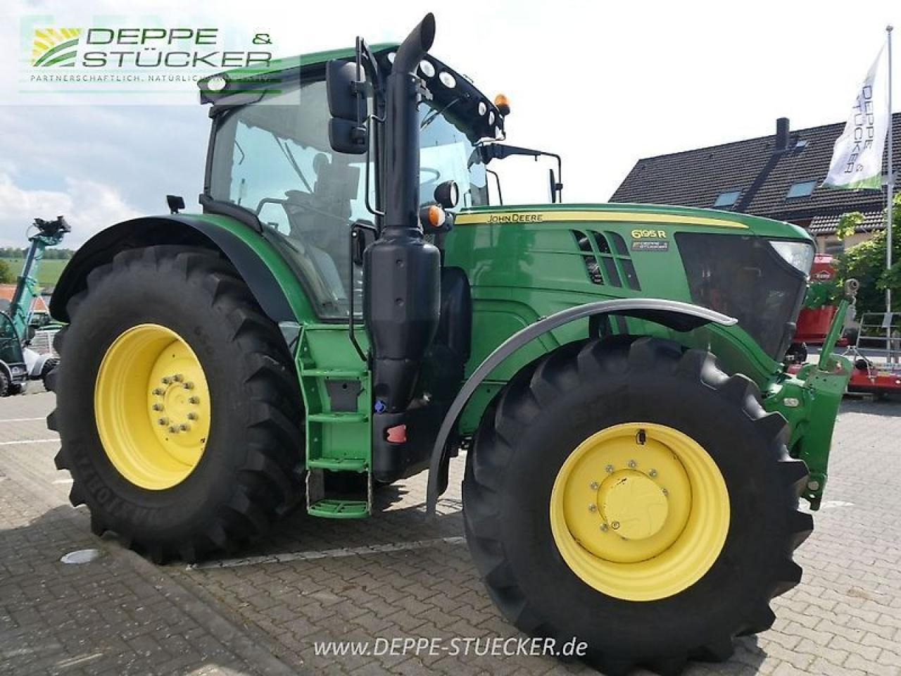 John Deere 6195r - Tractor: foto 4 John Deere 6195r - Tractor: foto 4
