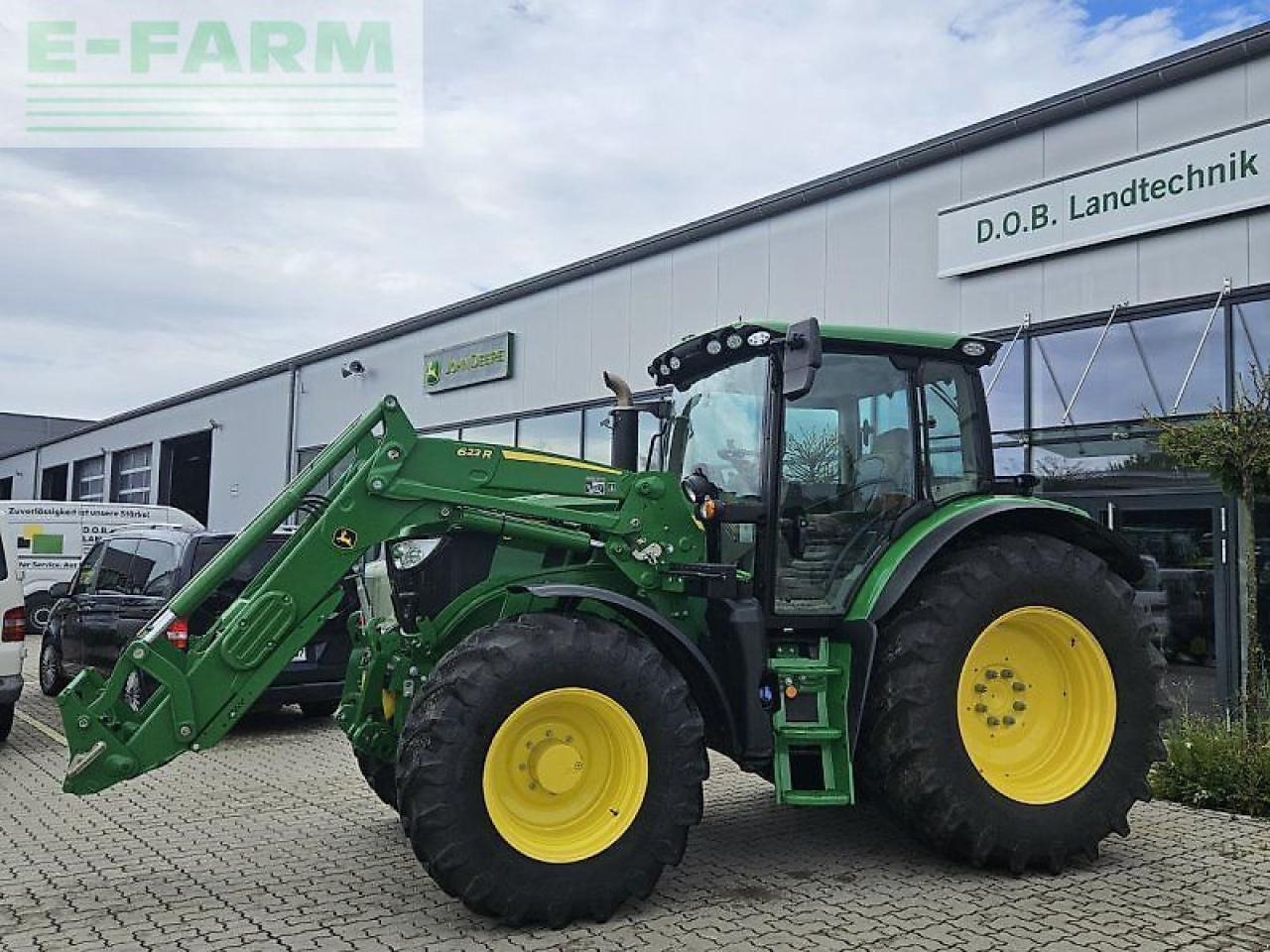 John Deere 6r 150 mit 623r frontlader - Tractor: foto 4 John Deere 6r 150 mit 623r frontlader - Tractor: foto 4