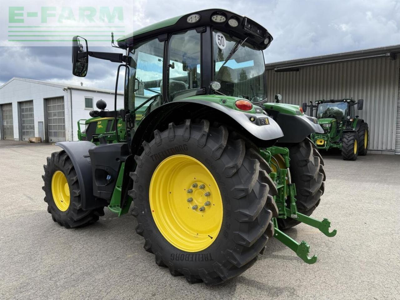 John Deere 6r130 cp50 - Tractor: foto 3 John Deere 6r130 cp50 - Tractor: foto 3