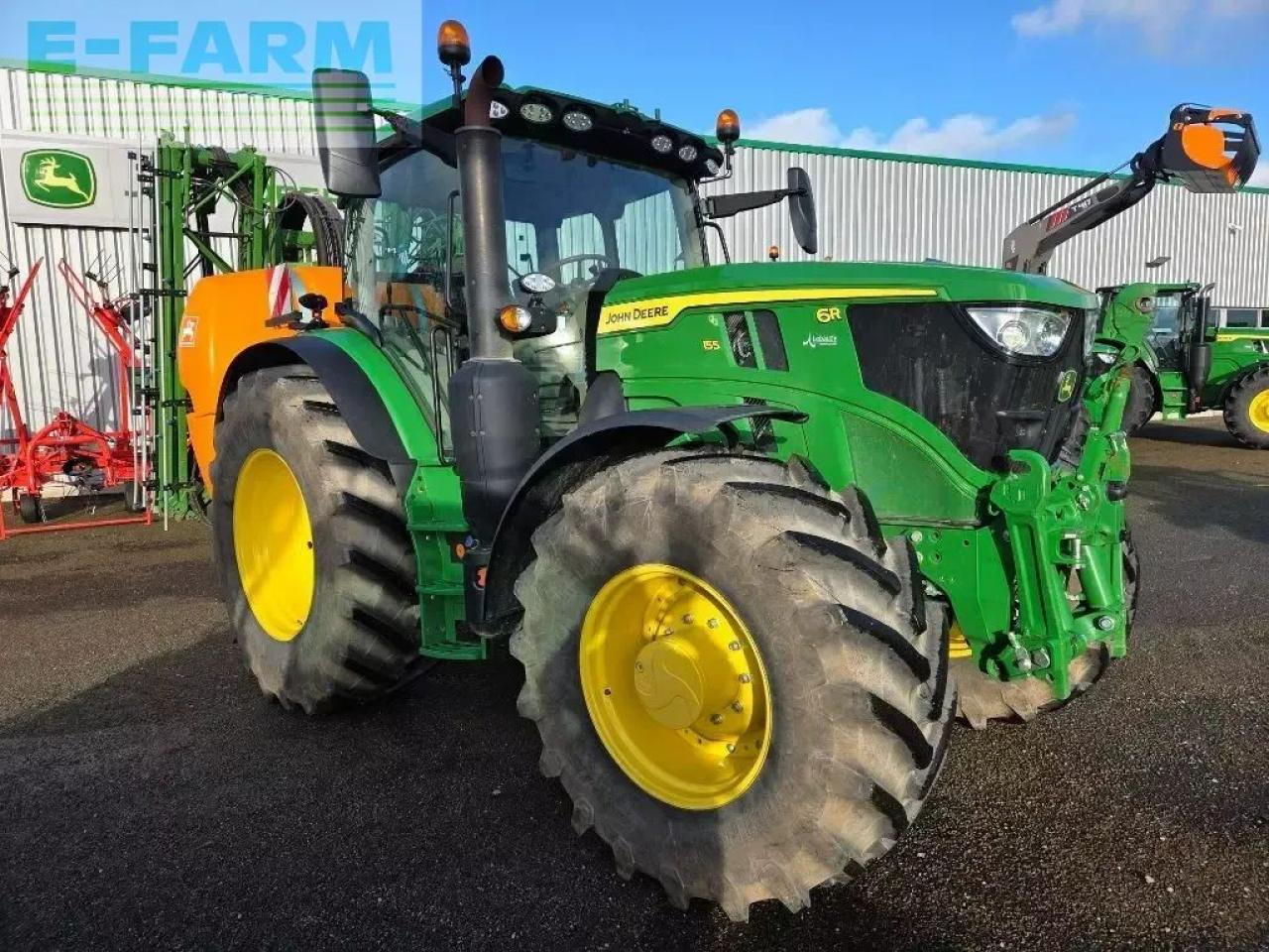 John Deere 6r155 - Tractor: foto 4 John Deere 6r155 - Tractor: foto 4