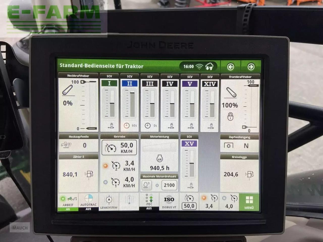 Tractor John Deere 6r250 autopowr: foto 16 Tractor John Deere 6r250 autopowr: foto 16