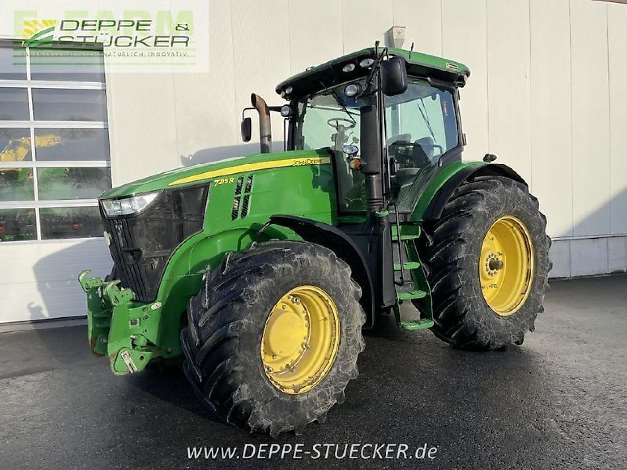 John Deere 7215r mit zwillingsrädern - Tractor: foto 1 John Deere 7215r mit zwillingsrädern - Tractor: foto 1